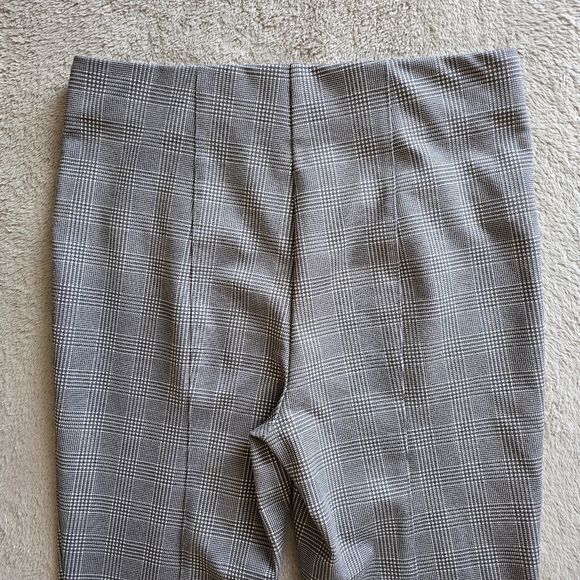 Ella Rafaella High Rise Button Detail Plaid Bootcut Pant size 8 - Picture 8 of 12